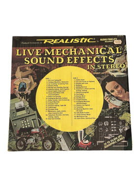 Realistic Live Mechanical Sounds Vinyl